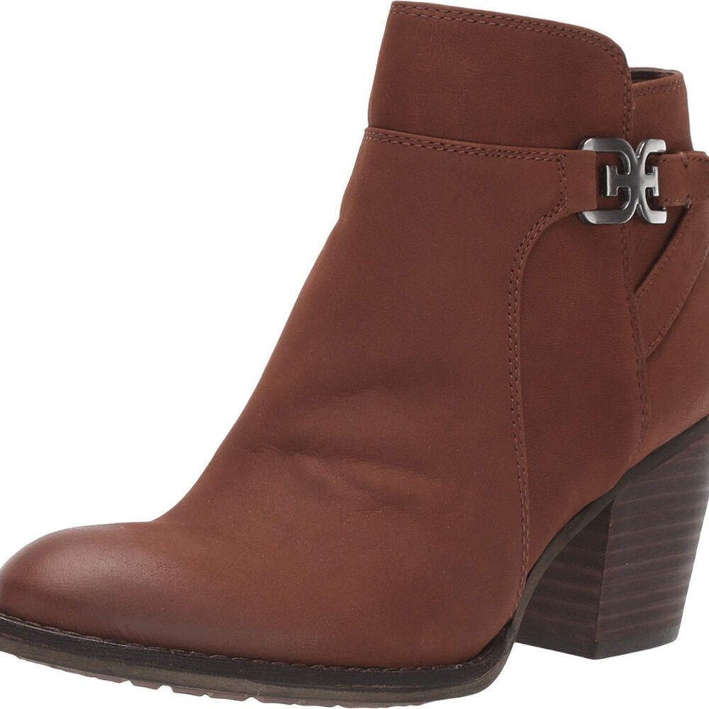 Sam Edelman Morgon Toasted Coconut Elko Nubuck Leather Brand New
